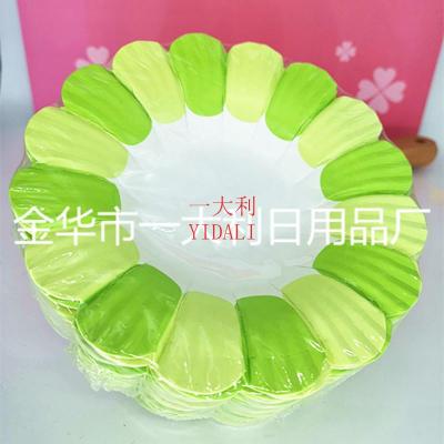 Factory Direct Petal Cup 13cm Five-color Cake Paper Cup Thickened Hard High Temperature Baking Packaging Mold Oven