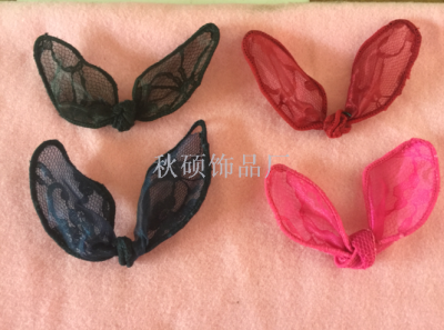 European, American and Korean fashion color ribbon lace bow tie dress hat scarf sock accessories 238 (60)