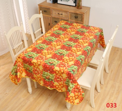 Flannel + PVC Tablecloth