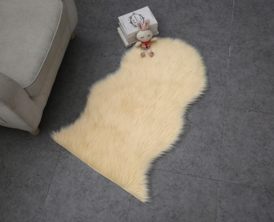 Thickened plush carpet bedroom bed simple modern imitation rabbit hair household full shop room pillow