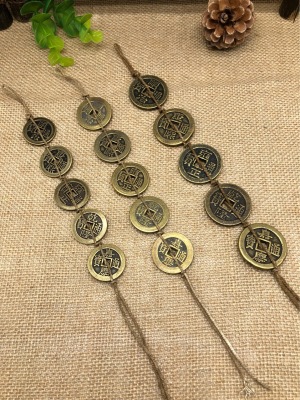 Wholesale Thick Copper Coins/Qing Dynasty Five Emperors' Coins Coins/Money Hand-Woven Qing Dynasty Five Emperors' Coins Pendant Copper Coins Craft Ornaments