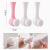 3D Double-Sided Face Brush Soft Bristles Silicone Facial Cleansing Instrument Household Manual Facial Brush Face Wash Gadget Deep Pore Cleaning