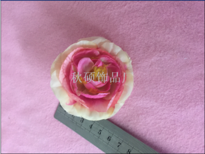 European, American and Korean popular colorful rose and chrysanthemum dress hat and scarf accessories 267 (89)