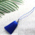 Ice tassel DIY hairpin accessories China tassel tassel alloy cap curtain tassel dress tassel