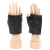 Autumn and winter new ladies leather half-finger gloves gloves fashion trend warm gloves manufacturers wholesale