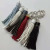 Korean creative gift leather tassel handmade car key chain ladies bag pendant key chain jewelry
