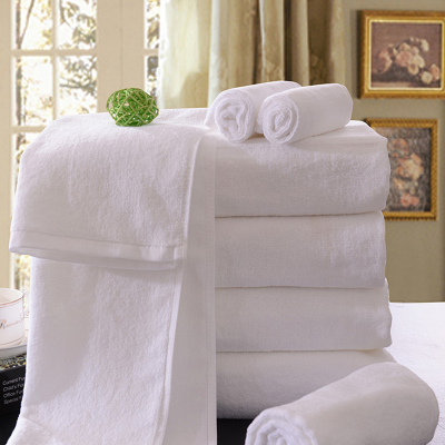 Wholesale Luxury White 100% Pakistan Terry Custom Hotel 100 Cotton Face Hand Bath Towel