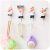 Resin personality chef strong adhesive hook wall can be glued to the kitchen hook nail behind the door without trace