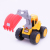 The Children 's beach toy car large construction truck bulldozer excavator bucket truck model boy