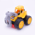 The Children 's beach toy car large construction truck bulldozer excavator bucket truck model boy