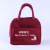 Bento bag. Portable lunch box for office workers. Picnic bag outside