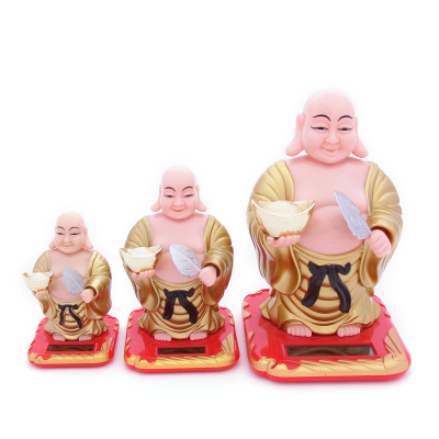 Multi-specification household treasure logo meaning home sitting room open light smile Buddha belly Buddha crafts
