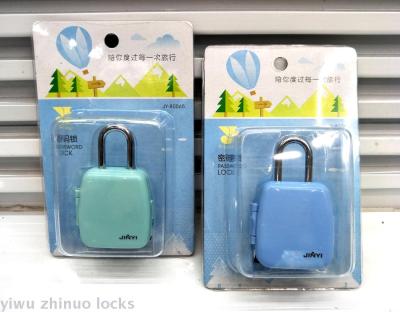 Cute Luggage shape promotional luggage combination lock