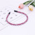 Hair clip with drill Hair band Korean Hair act the role ofing simple temperament full drill crystal headband water drill female Hair band Hair card