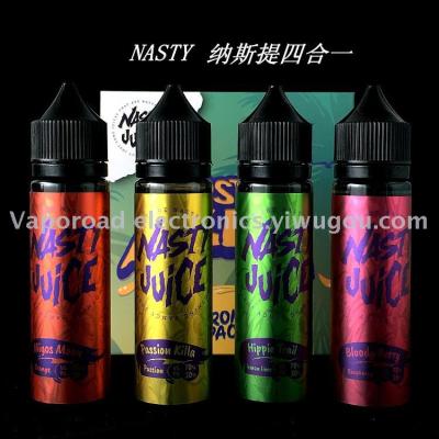 Bairu electronics is a special blend of Malaysia Nasty BALLIN60ml e-cigarette oil and fruity tobacco oil