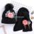 Pile and thicken new flower knitting cap for children wholesale