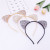 Christmas sequins cat ears headband creative head buckle decoration holiday cute decoration