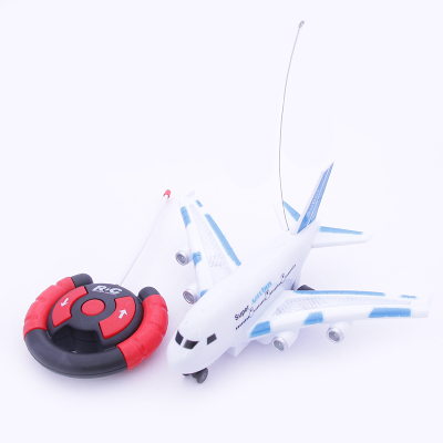 Drop-Resistant Remote Control Aircraft Charging Anti-Collision Elementary School Student Children Boys' Toys Model Aircraft Shake Empty Small Passenger Plane