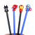 Japanese and Korean New Cartoon Superhero Gel Pen Batman Stylish Pen Creative Stationery Student Studying Stationery