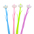 Japanese and Korean Creative New Internet Celebrity Color-Changing Flowers Candy Small Flower Gel Pen Soft Glue Signature Pen for Students Simple Creative