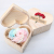 A large rose of imitation soap is sent as A surprise romantic gift to men and women on Christmas valentine's day in heart-shaped shaped gift boxes
