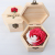 A large rose of imitation soap is sent as A surprise romantic gift to men and women on Christmas valentine's day in heart-shaped shaped gift boxes