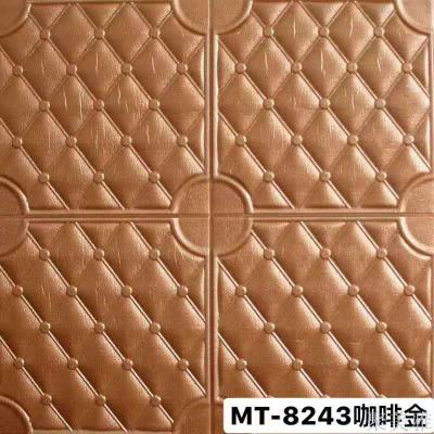 Self-Adhesive 3D 8mm Waterproof Anti-Collision Upholstery Background Wall Foam Wall Stickers