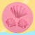 Scallop pattern silicone mold diy baking appliance cake sugar flower cake decoration mold