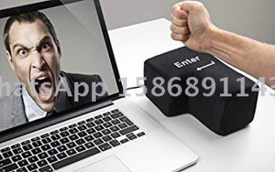 Slingifts Creative Super Sized Enter Key USB Big Enter Comfortable Economic Desktop Pillow Stress Relief Punch Bag 