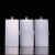 Transparent PP integrated flap storage box rectangular plastic packaging box DIY storage parts box