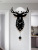 Nordic deer head clock wall clock sitting room personality creative fashion wall watch modern simple household clock wholesale foreign trade