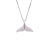 The S925 silver plated mermaid necklace is a simple, versatile and stylish valentine's day gift from Japan and South Korea