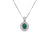 S925 pure silver - plated chalcedony necklace is a simple and stylish valentine's day gift from Japan and South Korea