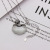 S925 retro Thai silver lucky cloud lock necklace simple and versatile fashion valentine's day gift Japan and South Korea popular accessories