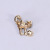 Cross border hot sale Halloween series brooch with new fashion alloy dripping oil animal brooch manufacturers direct
