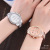 Foreign Trade Spot Goods Geneva Three-Eye Diamond Single Calendar Quartz Watch Steel Belt Man's and Woman's Watch