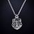 2018 new titanium steel shield sweater chain male personality fashion pendant student gift han version all with pendant male necklace