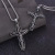 Foreign trade new cross necklace hot style stainless steel pendant titanium steel men with accessories wholesale spot