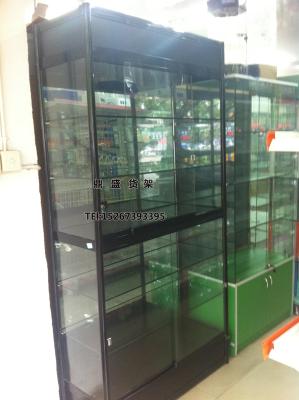 Glass counter glass display rack aluminum display rack