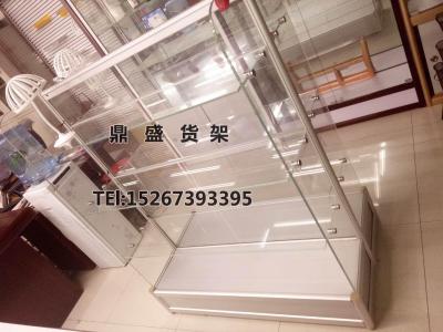 Aluminum alloy glass counter glass display rack aluminum alloy display rack boutique counter