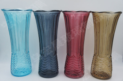 The new products are available in a variety of 30cm high glass vases with transparent inkjet glass vases