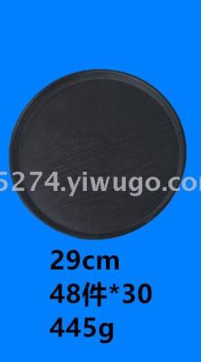 Miamine tableware Miamine tray black wood grain tray original single tail stock processing can be sold by ton