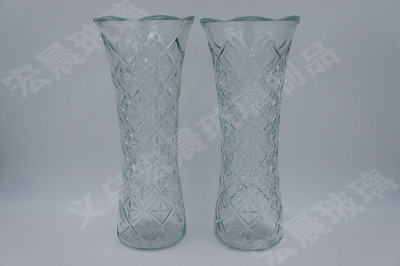 Manufacturers direct sales of new products on the shelves more than 30cm high glass vases transparent glass vases