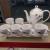 Jingdezhen fired water ware coffee cup coffee pot set cold water bottle cup saucer cup gift presentation