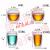 Heat-resistant glass double wall glass tea glass  borosilicate glass coffee glass 