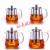 High borosilicate glass tea pot flower tea pot 