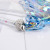 Color diamond-encrusted paper bell long rod for cat