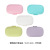 Plastic soap box travel can be soap box to carry the buckle cover soap box macaron soap box