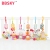 Bbsky Infant Educational Plush Toys Six Animal-Shaped Wind Chimes Lathe Hanging Toys