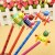 Korean Stationery Fresh Cute Creative Children's Cartoon Pencil Wholesale Windmill Modeling School Supplies